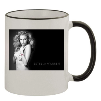 Estella Warren 11oz Colored Rim & Handle Mug