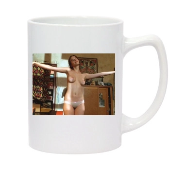 Eva Green 14oz White Statesman Mug