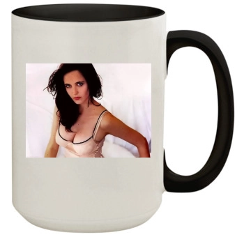 Eva Green 15oz Colored Inner & Handle Mug