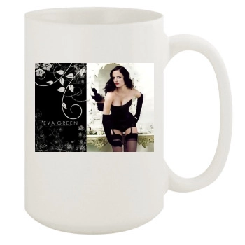 Eva Green 15oz White Mug