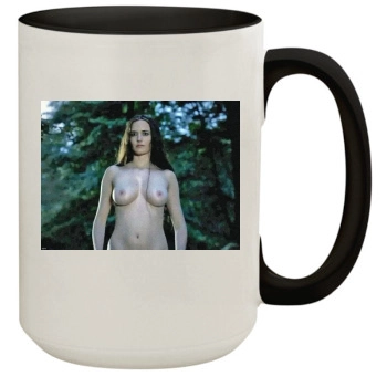 Eva Green 15oz Colored Inner & Handle Mug