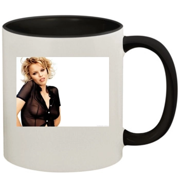 Eva Herzigova 11oz Colored Inner & Handle Mug