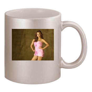 Eva Longoria 11oz Metallic Silver Mug