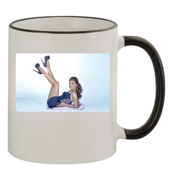 Eva Longoria 11oz Colored Rim & Handle Mug