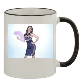 Eva Longoria 11oz Colored Rim & Handle Mug