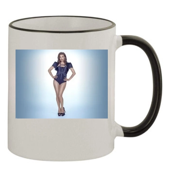 Eva Longoria 11oz Colored Rim & Handle Mug