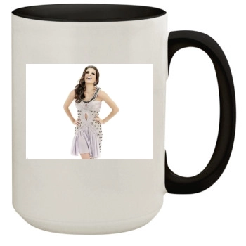 Eva Longoria 15oz Colored Inner & Handle Mug