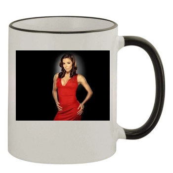 Eva Longoria 11oz Colored Rim & Handle Mug