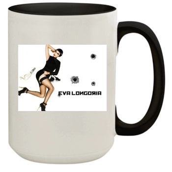 Eva Longoria 15oz Colored Inner & Handle Mug