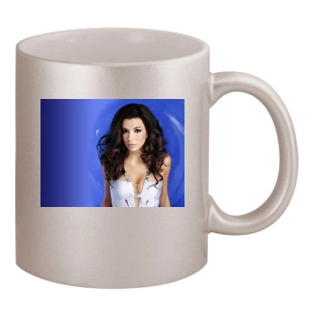 Eva Longoria 11oz Metallic Silver Mug