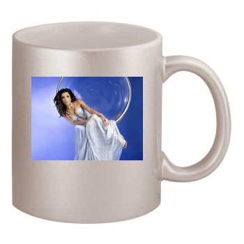 Eva Longoria 11oz Metallic Silver Mug