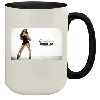 Eva Longoria 15oz Colored Inner & Handle Mug