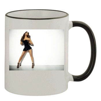 Eva Longoria 11oz Colored Rim & Handle Mug