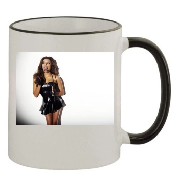 Eva Longoria 11oz Colored Rim & Handle Mug