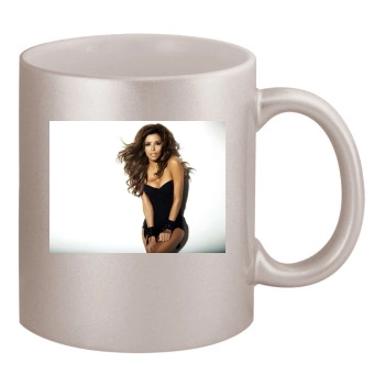 Eva Longoria 11oz Metallic Silver Mug