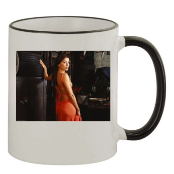 Eva Longoria 11oz Colored Rim & Handle Mug