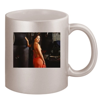 Eva Longoria 11oz Metallic Silver Mug