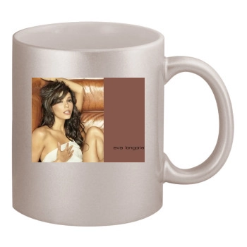 Eva Longoria 11oz Metallic Silver Mug