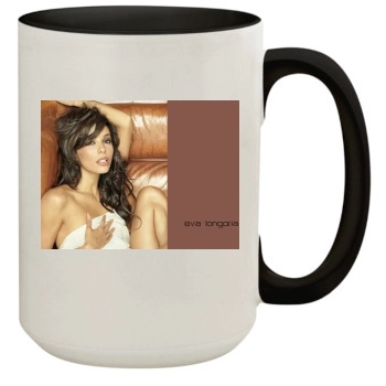 Eva Longoria 15oz Colored Inner & Handle Mug