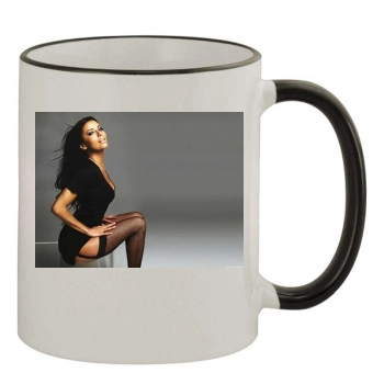 Eva Longoria 11oz Colored Rim & Handle Mug