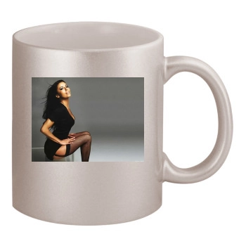 Eva Longoria 11oz Metallic Silver Mug