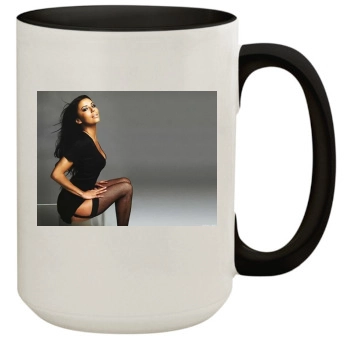 Eva Longoria 15oz Colored Inner & Handle Mug