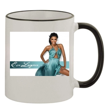 Eva Longoria 11oz Colored Rim & Handle Mug