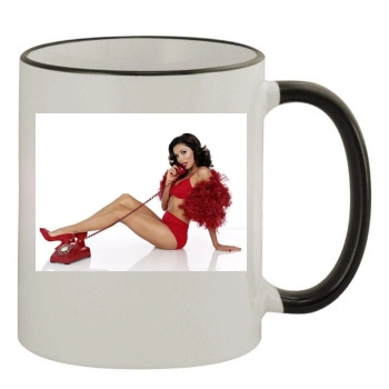 Eva Longoria 11oz Colored Rim & Handle Mug