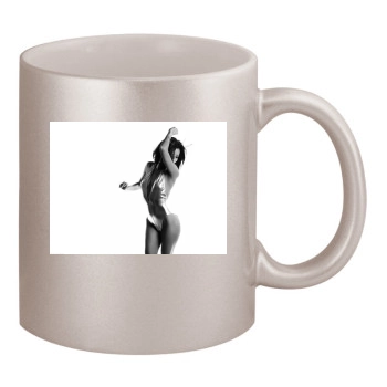 Eva Longoria 11oz Metallic Silver Mug