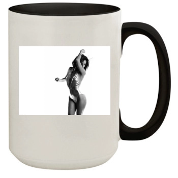 Eva Longoria 15oz Colored Inner & Handle Mug