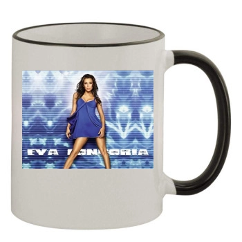 Eva Longoria 11oz Colored Rim & Handle Mug