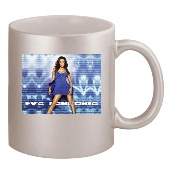 Eva Longoria 11oz Metallic Silver Mug