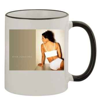 Eva Longoria 11oz Colored Rim & Handle Mug