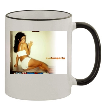 Eva Longoria 11oz Colored Rim & Handle Mug