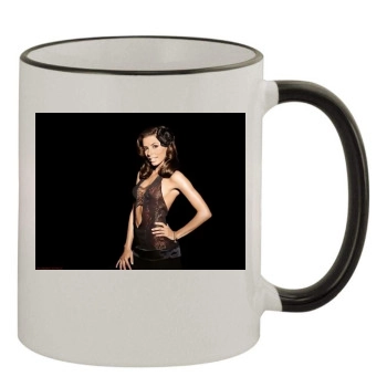 Eva Longoria 11oz Colored Rim & Handle Mug
