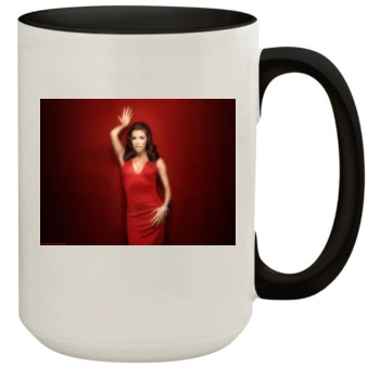 Eva Longoria 15oz Colored Inner & Handle Mug