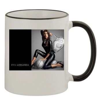 Eva Longoria 11oz Colored Rim & Handle Mug