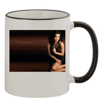 Eva Longoria 11oz Colored Rim & Handle Mug