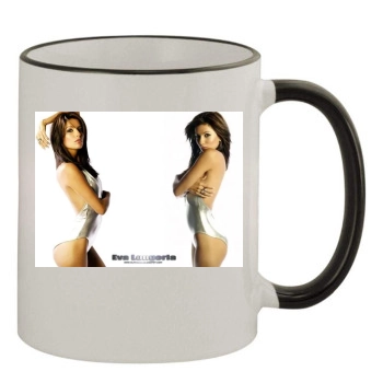 Eva Longoria 11oz Colored Rim & Handle Mug