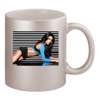 Eva Longoria 11oz Metallic Silver Mug