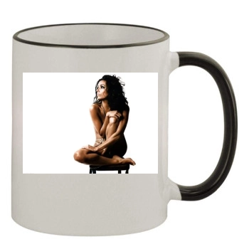 Eva Longoria 11oz Colored Rim & Handle Mug