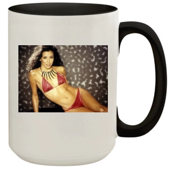 Eva Longoria 15oz Colored Inner & Handle Mug