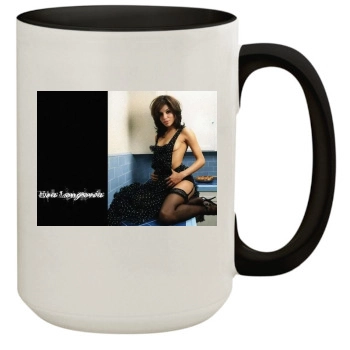 Eva Longoria 15oz Colored Inner & Handle Mug