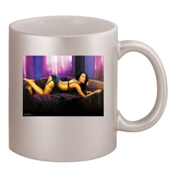 Eva Longoria 11oz Metallic Silver Mug