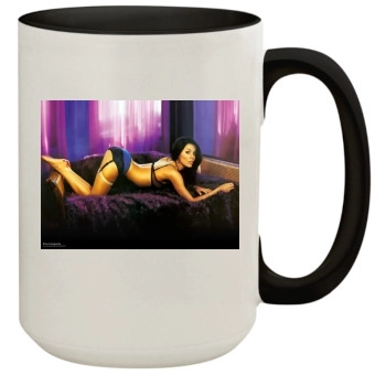 Eva Longoria 15oz Colored Inner & Handle Mug