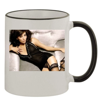 Eva Longoria 11oz Colored Rim & Handle Mug