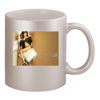 Eva Longoria 11oz Metallic Silver Mug