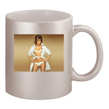 Eva Longoria 11oz Metallic Silver Mug