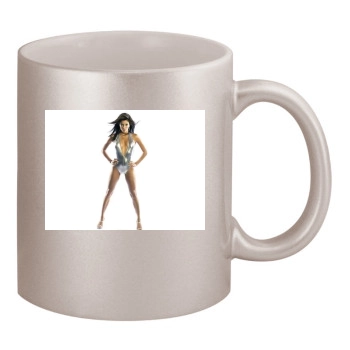 Eva Longoria 11oz Metallic Silver Mug