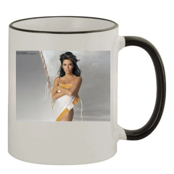 Eva Longoria 11oz Colored Rim & Handle Mug